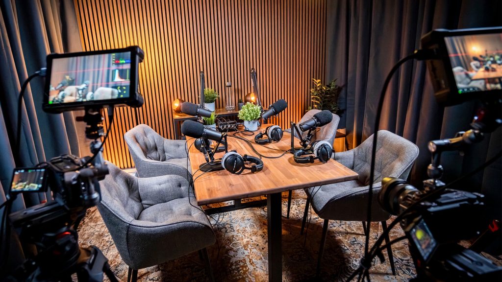 TON.EINS Podcast-Studio für Business-Podcasts