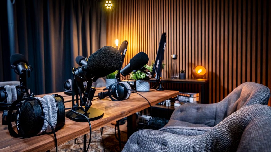 TON.EINS Podcast-Studio für Business-Podcasts