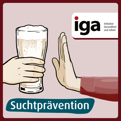 Cover: Suchtprävention / iga Podcast