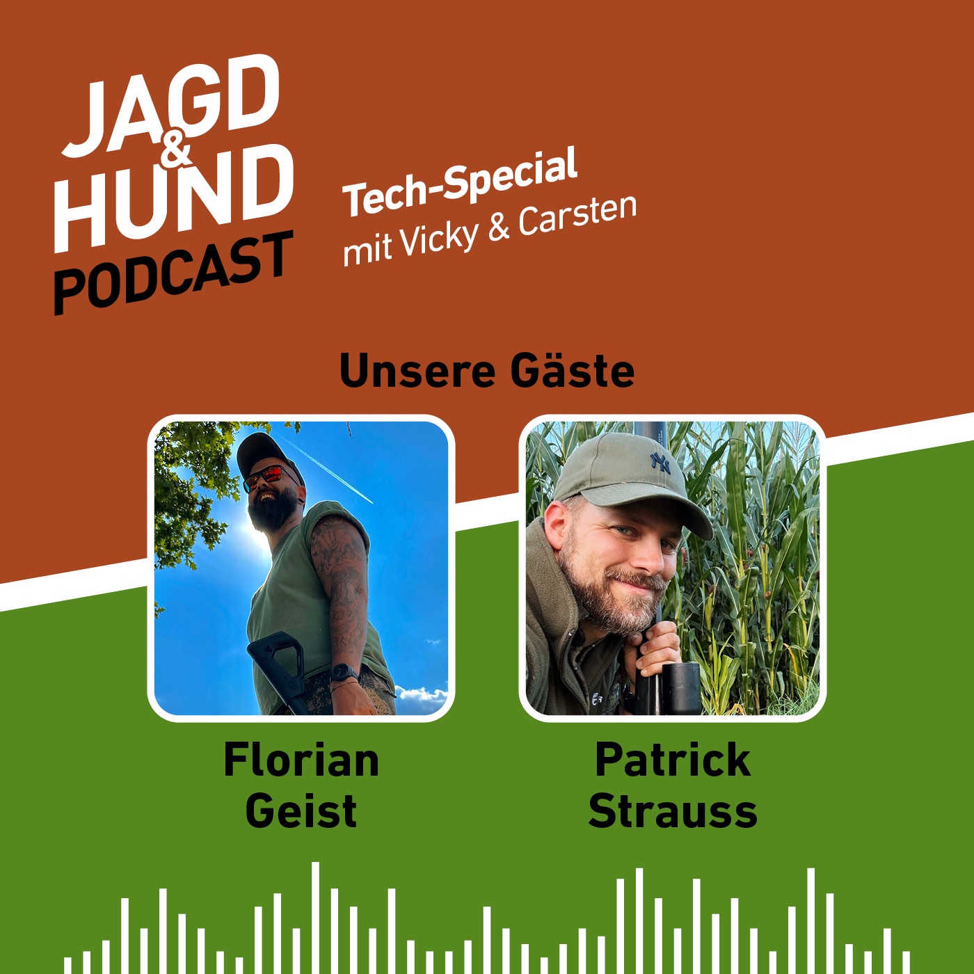 Cover: Florian Geist & Patrick Strauss / Jagd & Hund Podcast