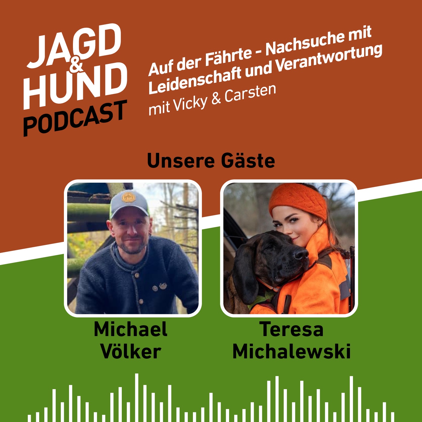Cover: Michael Völker & Teresa Michalewski / Jagd & Hund Podcast