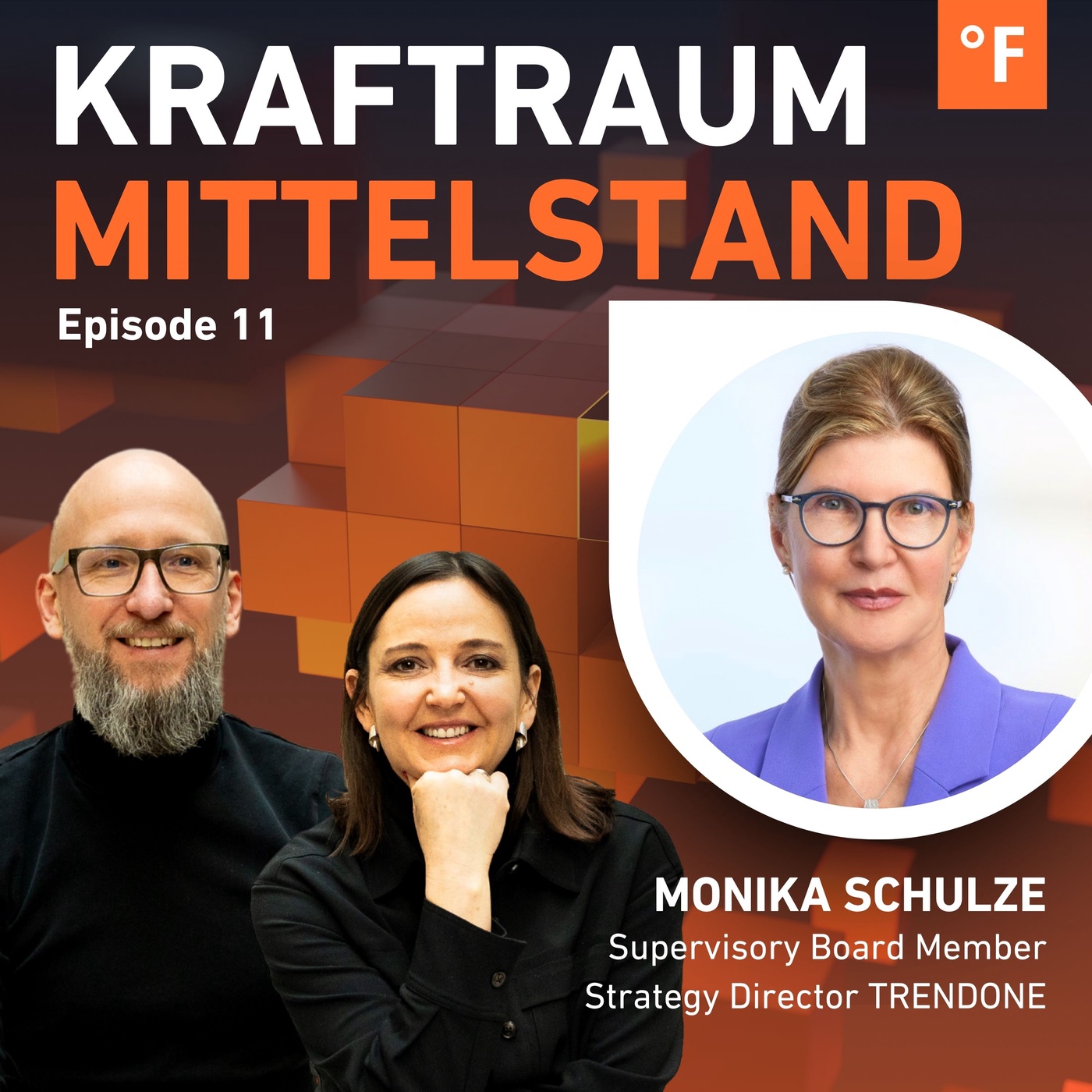 Cover: Monika Schulze
Vorständin, Trendone
Aufsichtsrätin, Ökoworld / Kraftraum Mittelstand Podcast