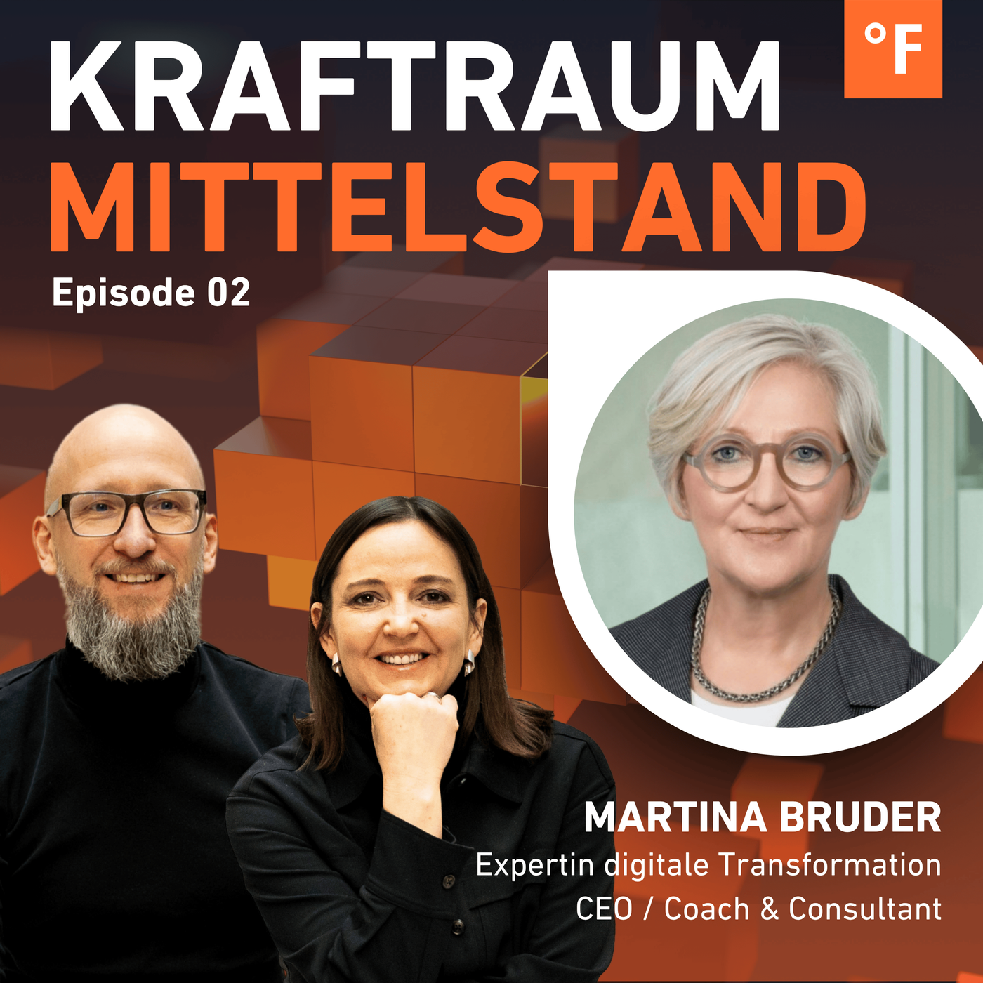 Cover: Martina Bruder
Ehemalige CEO, Wolters Kluwer / Kraftraum Mittelstand Podcast